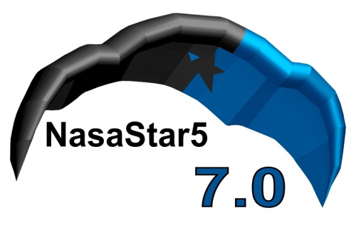 7.0sqm NASA STAR-5- (kite only)